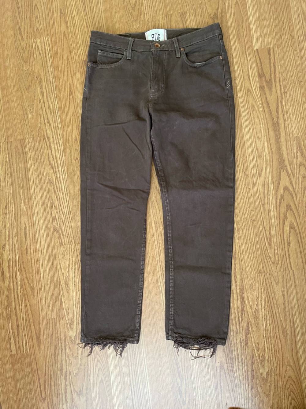BDG-urban outfitters Brown straight leg Men's Jeans 30x30 streetwear